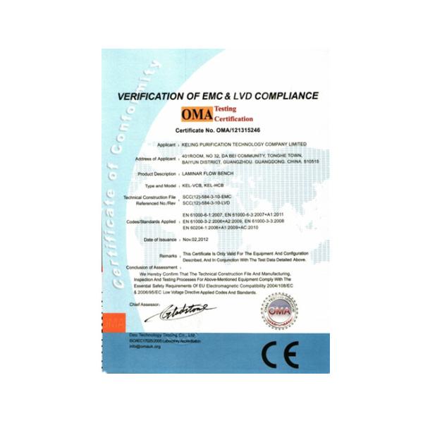 Photoelectric Laminar Flow Cabinets