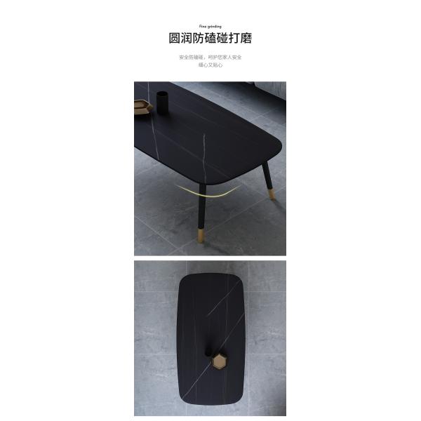 Italian Simple Rock Board Small House Type Modern Living Room Household Creativity Europe
