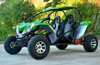 Aluminum 4 Wheel 2 Person Go Kart 300cc / Adult Off Road Go Kart
