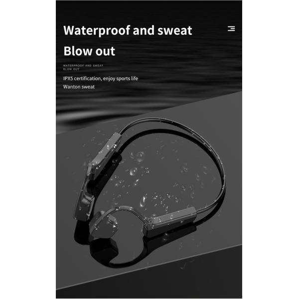 Game Grade Wireless Neckband Bluetooth Earphones IPX5 Waterproof