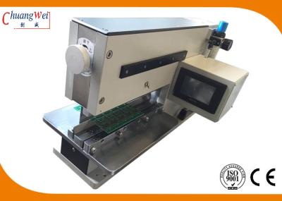 Máquina de corte do PWB para a placa do metal com o cortador linear da guilhotina das lâminas, separador do PWB