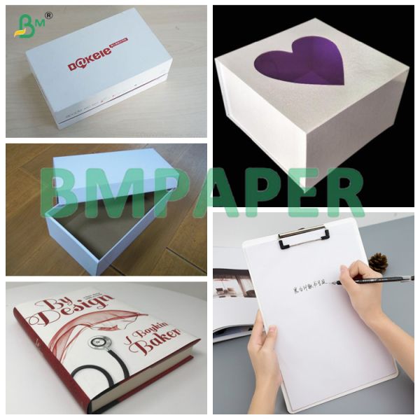 1mm Duplex Chipboard with One Side White Clay Coated for Luxury Packaging