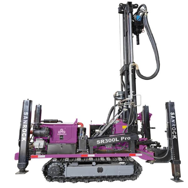 Equipamento de perfuração de poço de água diesel 78kw Equipamento de perfuração de água portátil rotativo hidráulico