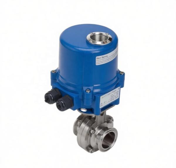 ETRANY High Temperature Small Torque LQ Actuator Attached Clamp Wafer Butterfly Valve 4 Inch Quick Open/Close Valve Parts IP67