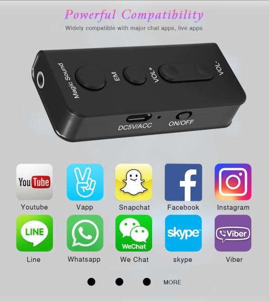 Karaoke Baby Sound Earphone Voice Chat Talking Singing for Game Voice Mobile Phone Call VPP Skype Snapchat Noise Cancel