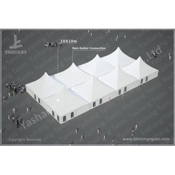 Custom Aluminum Frame Outdoor Warehouse Tents , Heavy Duty Storage Tents