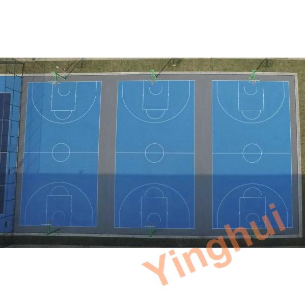 Outdoor Interlocking Sports Tiles Backyard 3x3 Basketball Court Flooring Tiles Mat