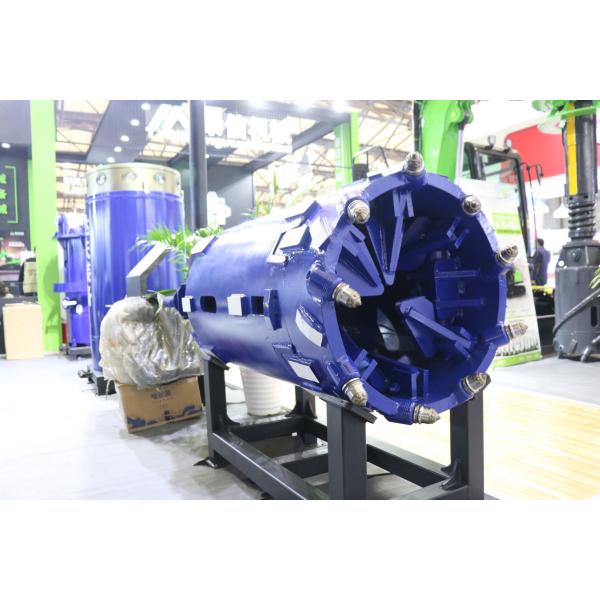 Hinge Bottom Core Barrel Rock Drilling Bucket 35cm To 300cm For Pebble Layer
