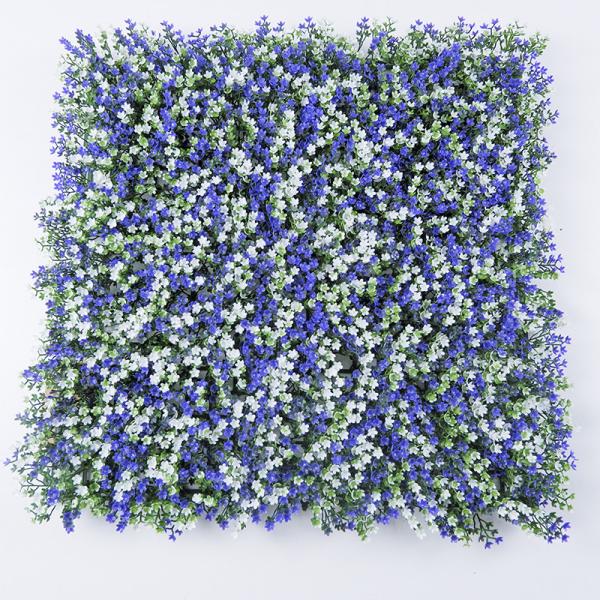 Artificial Flowers Plant Grass Backdrop Wall Greenery Panels For Indoor Outdoor