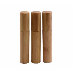 Custom Engraved Bamboo Roller Bottles 10ml Perfume & Essential Oil Roll On
