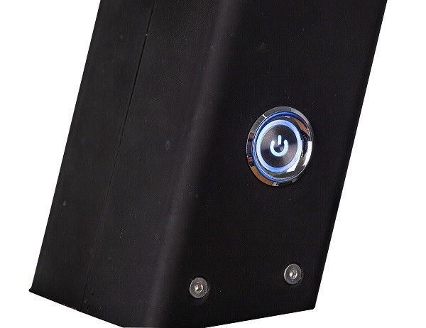 Travel Black White Portable Coffee Grinder Made Of Aluminum Alloy And ABS