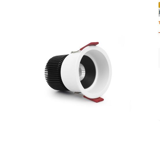 7w To 10w Ac220-240v High Cri Led Downlight Spotlight Narrow Frame 75 Hole Embedded