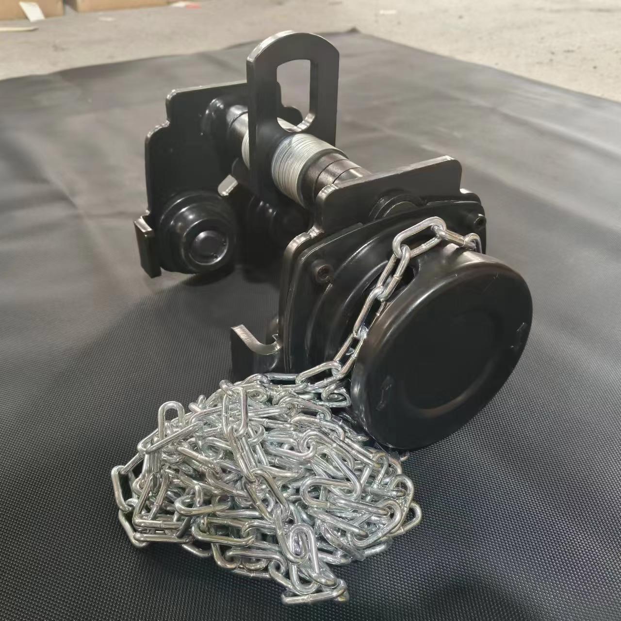 Hand Operated Push Travel Beam Trolley Low Friction Overhead Hoist Trolley With Mechanical Stop Baffle