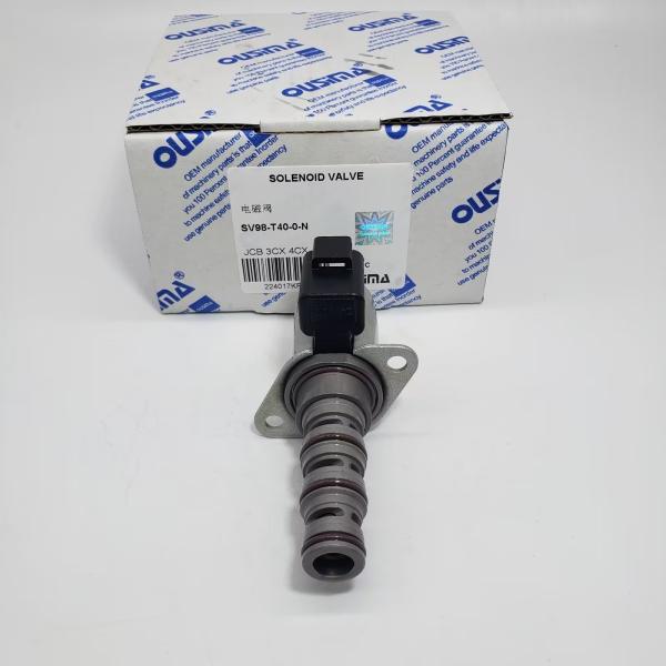 Válvula de control de transmisión de válvula solenoide SV98-T40 25223075 para JCB 3CX 4CX
