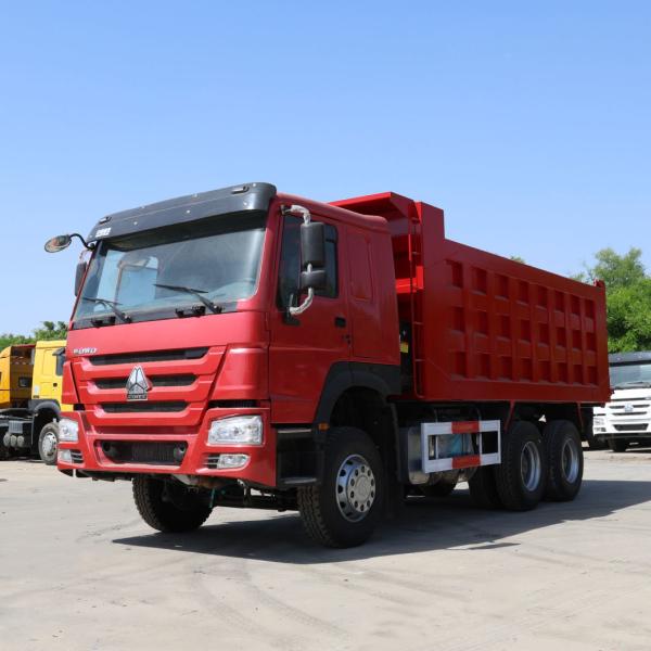 Diesel Sinotruk 6X4 Dump Truck with ISO Certification Tyres and Hydraulic Steering