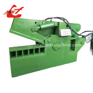 Hydraulic Alligator Shear 630kN Scrap Metal Cutting Machine with 600mm Blade for Steel Bar