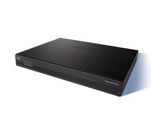 ISR4321-AXV/K9 50Mbps-100Mbps Система пропускная способность 2 WAN/LAN порты 1 SFP порт многоядерный процессор 2 NIM охранный голос
