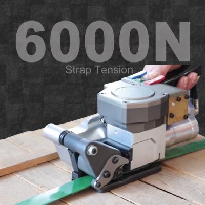 Outil de fixation pneumatique Semi-automatique 6000N Max.Tension Machine de fixation pour 32 mm PP/PET Carton à main d'emballage coupeuse de tension
