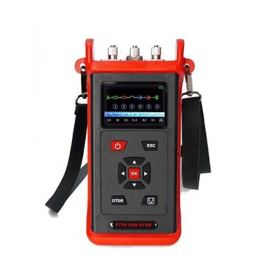 Tipo verificador de emenda da palma da máquina OTDR da fibra ótica dos instrumentos do teste