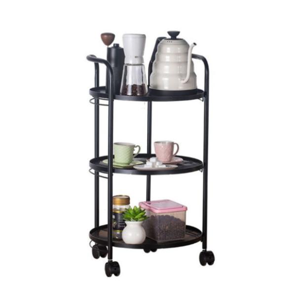 3 Tier Metal Trolley Cart