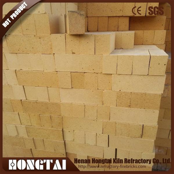Resistência ao fogo Pedra de isolamento natural flexível com listras tijolo com mullite amarelo