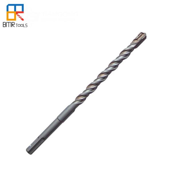 40Cr Milling produced SDS Plus Shank Cross Tips Hammer Drill Bit for Stone Drilling