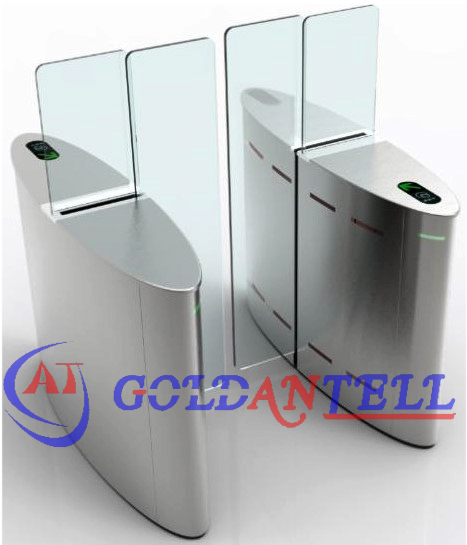 решение системы ворот скорости турникета аэропорта Анти--tailgating пешеходное безконтактное/NFC умное для метро