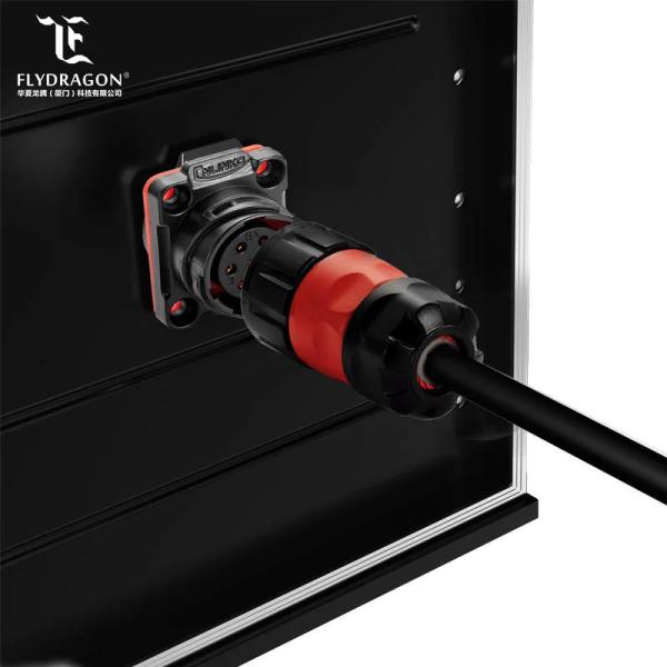 Light Weight M20 2/3/4/5/7/9/12Pins Welding Cable Male Female Panel Mount Connector