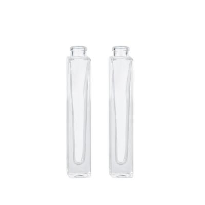 Botão de perfume de vidro de 10 ml e 20 ml Transparente, cristalino, transparente e à prova de vazamento
