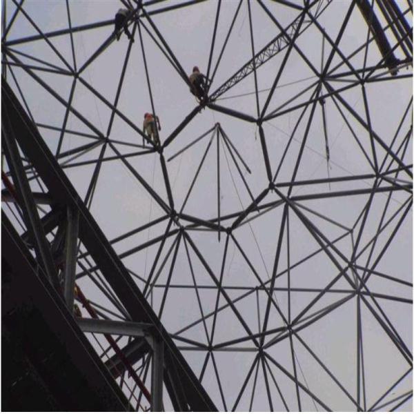 Suspensão de aço grandes 0.326-0.8mm do telhado do quadro do espaço do EPS da estabilidade