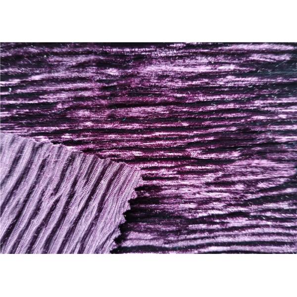 Brush Pattern Polyester Spandex KS Velvet Fabric 180-300 GSM with 160 CM Width for Garments and Home Textile