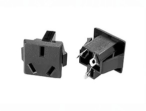 Resident International AC Receptacle Thermoplastic 94V-2 Australia Power Electrical Socket Outlet 3 Pole 15 Amp 250VAC