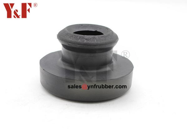 Black Rubber Mounting Feet Anti Vibration For Liebherr Construction Machinery