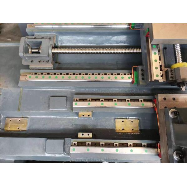 3 Jaw Manual Chuck TCK56 750mm Bench Mini small Horizontal Lathe Machine GSK CNC Control