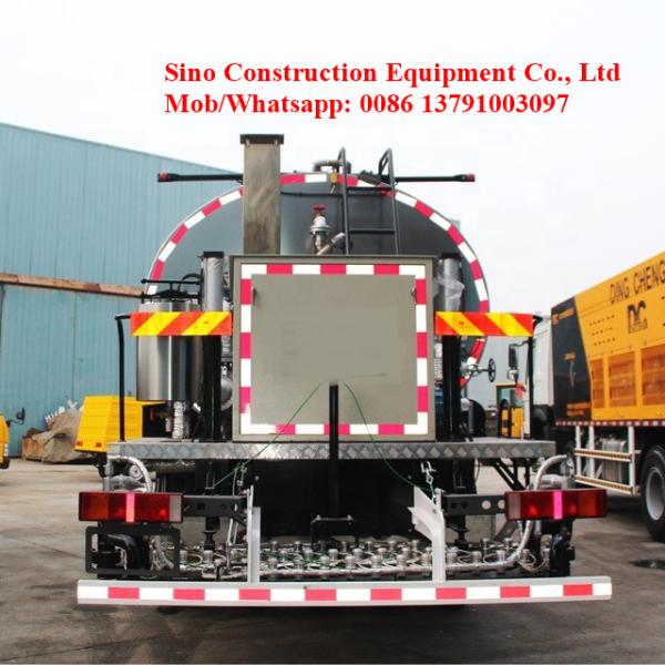 J9BDE SCEC Road Construction Machines 5000L Asphalt Distributor Truck