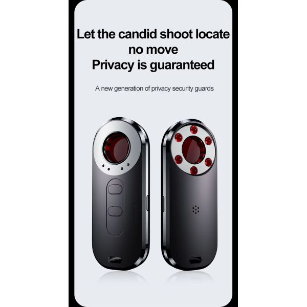 Handheld Anti GPS Positioning Anti Camera Wireless Infrared Detector Anti Tracking Signal Detector For Hotel Security