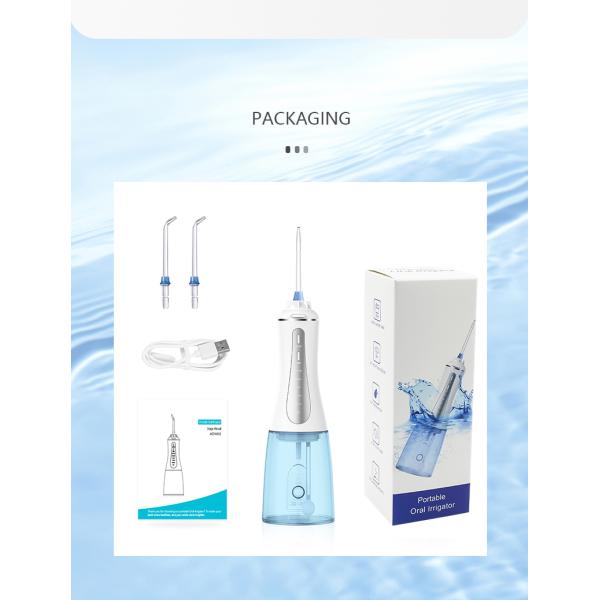 Облегченная 350ml бесшнуровая зубоврачебная вода Flosser водоустойчивое IPX7