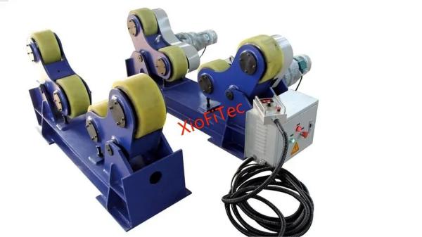 100 - 1000 mm/min Soldadura de rodillos giratorios de auto-alineación de rodillos de cama