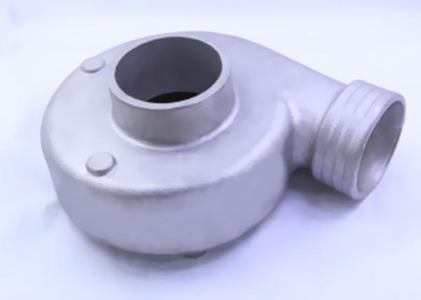 SUS304 Turbopump Body Precision Cnc Machining Parts 63 Hole Basic Dimension