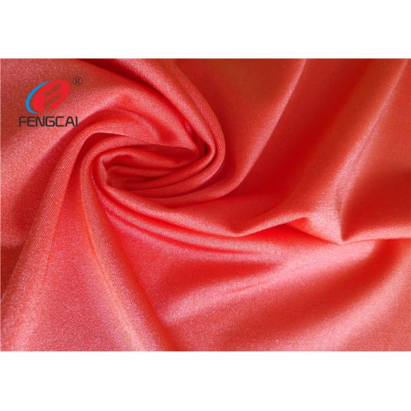 Solid Color 4 Way Stretch Nylon Spandex Fabric , Lycra Swimwear Swimsuit Fabric