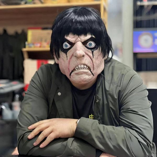 Realistic Horror Effects Latex Creepy Masks One Size Fit Most for Halloween and Haunted Attractions