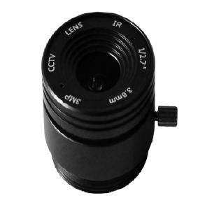 1/2.7 3.6mm F1.8 3Megapixel CS-mount Fixed IRIS IR CCTV Lens