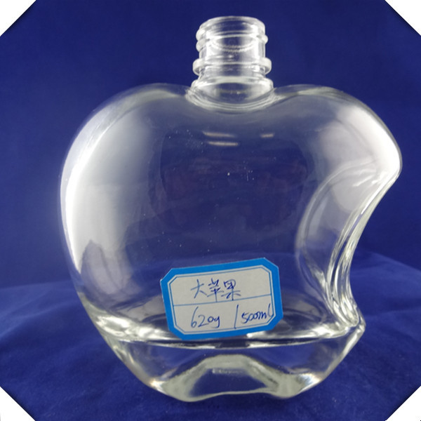 Unique Guitar Shape Customized Glass Bottle for Spirits Screen Printing Material
