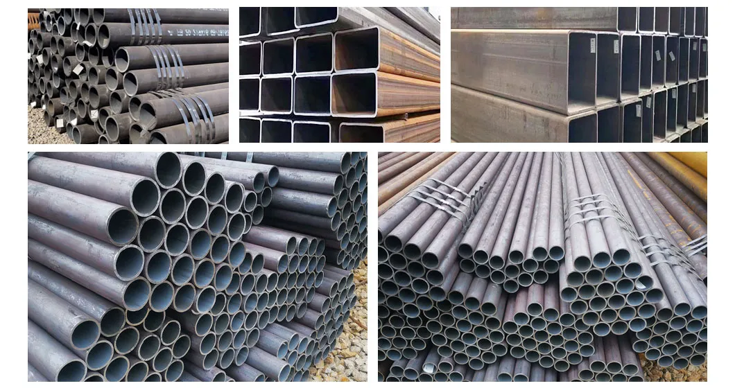 X42 X46 Carbon Steel Rectangular Tube 10*10mm-600*600mm Welded Steel Pipe