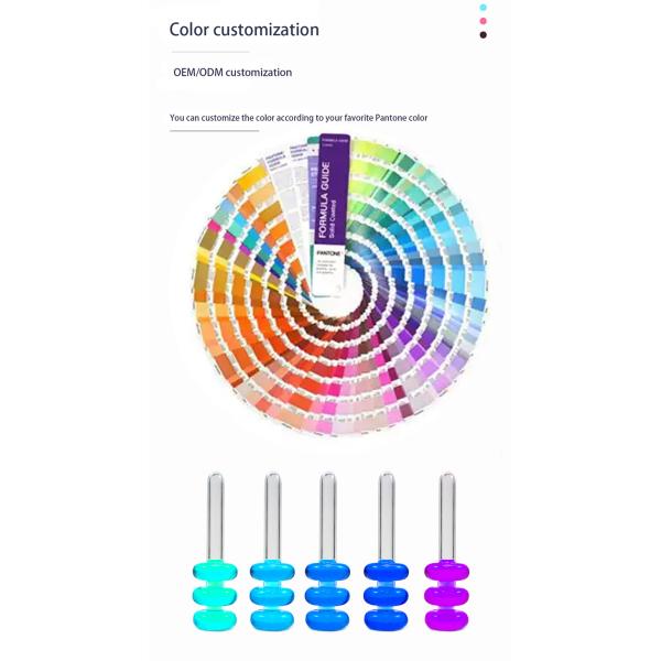 Gourd-shaped Beauty Ice Globes Facial Roller Cooling Globes for Face Neck Eye Circle Skin Care Massage Tools Reduce Puffiness
