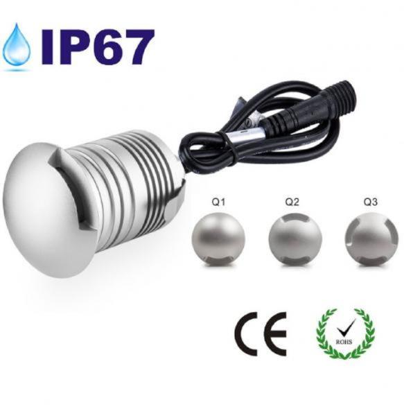 3W Side Emitting Light Mini Outdoor Wall Lights Deck Lights Inground Led Landscaping Light Exterior Lighting