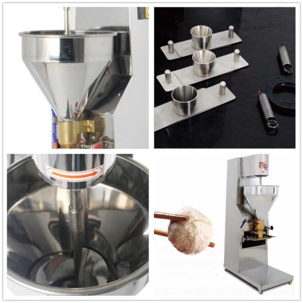 Шарик фаршированного мяса нержавеющей стали автоматический формируя машину 1000*400*400мм