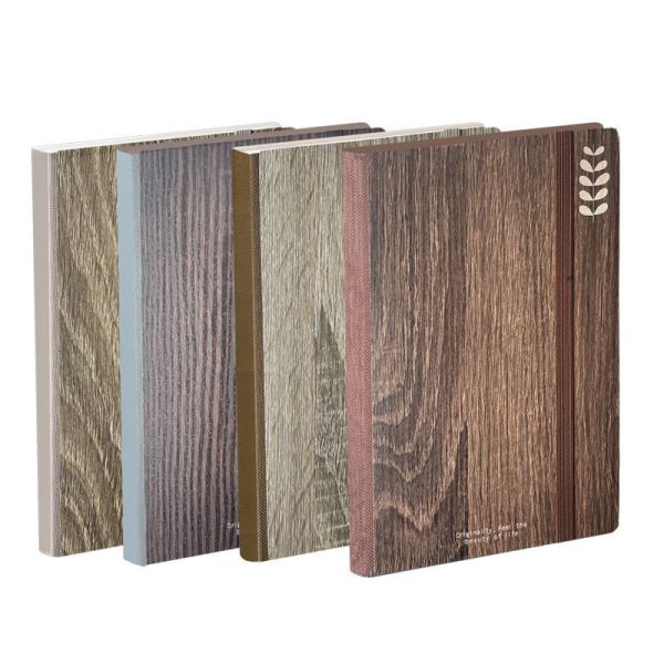 2025 Hot Selling A5 Custom Size Recycle Wood Cover Notebook for Promotion