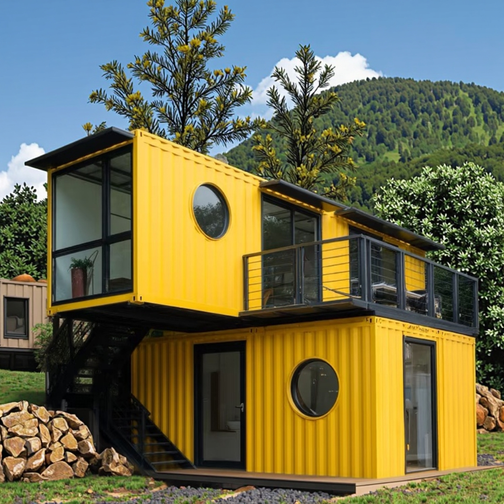 Modern Standard Container Prefabricated House Breathable Design for Dormitory Apartment Home Office Online Technical Support