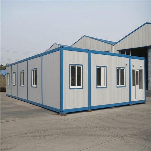 Dustproof Flat Pack Container House Customizable Site Office Flat Pack 5980mm